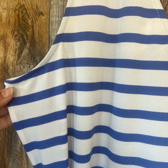 STELLA PARKER COLLECTION Striped Front Dress. Sz XL. - Picture 9 of 14